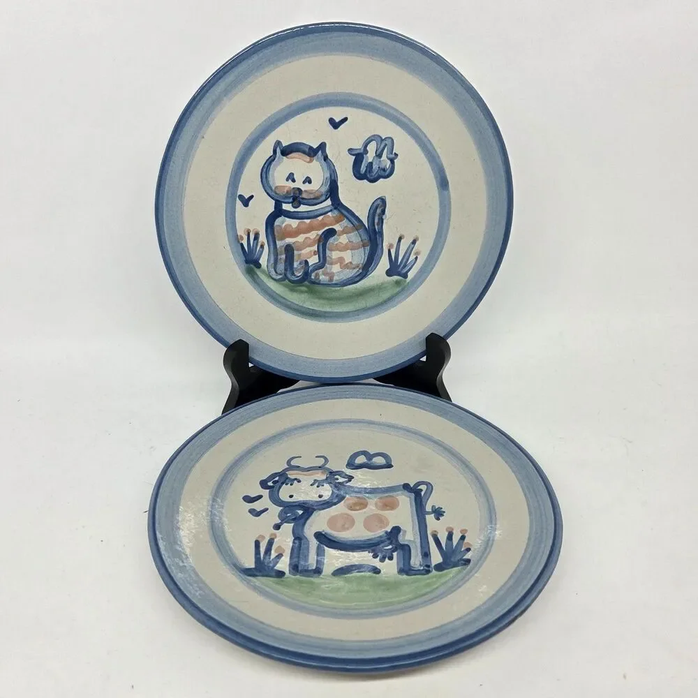 M.A. Hadley Set Of 2 Vintage 7 1/2